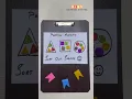 Shapes Sorting Pasting Activity Shapes Recognition Activity For Toddlers Kids