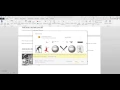 Getting to know Microsoft Wrod - Insert tab