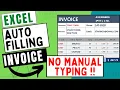 Make an Automated Invoice in Excel using VLookup Formula Excel Tutorials