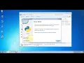 Setup failed Windows 7 Service Pack 1 and All Applicable Updates are required to install Python