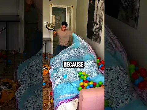 Something CRAZY Was Hiding In His Bed 😧