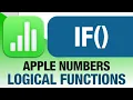 IF Function in Apple Numbers