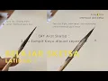 Lagu Tentang Sketsa : Latihan 1 | Belajar Sketsa dengan Tinta Cina (Chinese Ink) | Artsybits