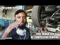 AC Compressor Removal Guide 2002-2006 Honda CRV
