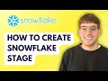 How to Create Snowflake Stage 2026 Full Guide