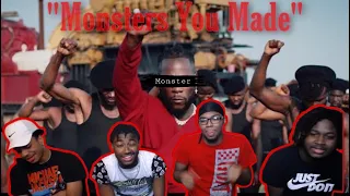 burna boy monsters you made official music video reaction