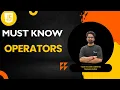 Learn Operators in JavaScript JavaScript Tutorial in Hindi