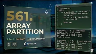 LeetCode 561 Array Partition Greedy Sorting Solution C