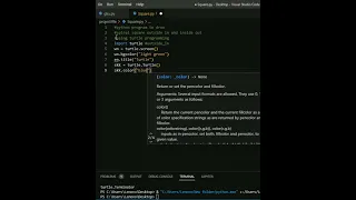Drawing Square Using Python Turtle Python Turtle Python programming Tutorial for Beginners