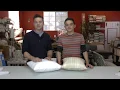 DIY How to Make Poly Filled Throw Pillow Inserts WITH NO LUMPS