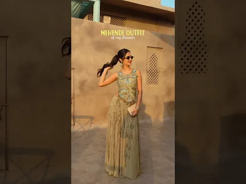 favvv mehendi look💚