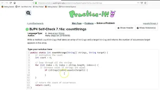 Building Java Programs Chapter 7 16a countStrings