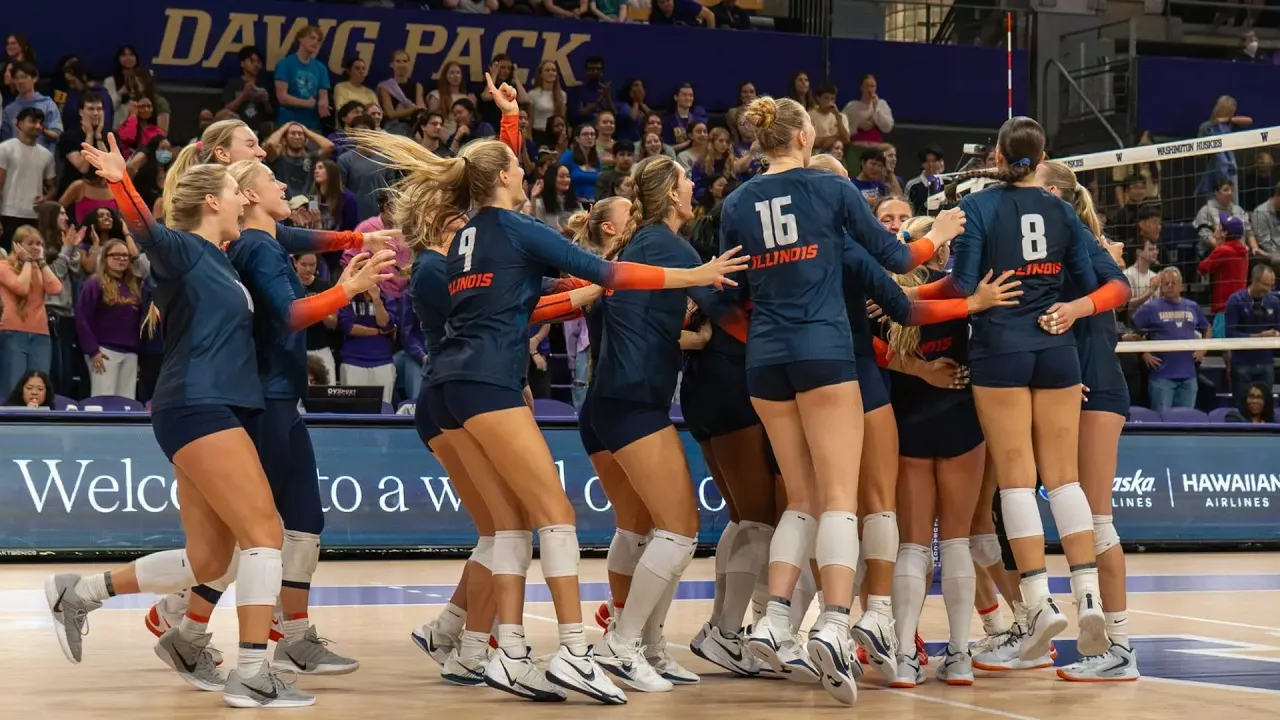 Illinois at Washington | October 2, 2026 | Big Ten Volleyball | B1G+ Encore