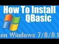 How TO INSTALL QBasic on Windows 64bit