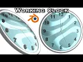 Make a Working Clock using Only Geometry Nodes - Blender Tutorial
