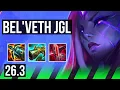 BEL VETH vs TRUNDLE JGL Perfect KDA 6 KR Grandmaster 26 3