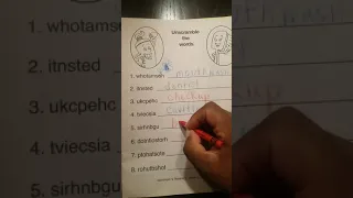 Unscramble the Words For Kids Da1Lioness