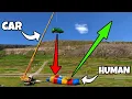 Lagu INSANELY HIGH BLOB LAUNCH! Car Dropped From 150ft