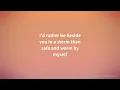 Luther Vandross - I'd Rather (Lyrics)