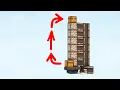 Mechanism Item elevator in minecraft