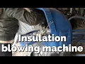 How to use an insulation blowing machine - Cellulose Insulation Blower how to use it