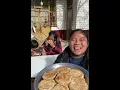 Sesame seed coated cake shaobing in China village