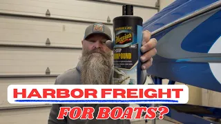 Harbor Freight Items for Boat Repair Detailing