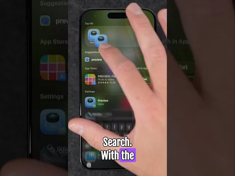 Did you know this #iphone spotlight search tip? #iphonetips #ios26