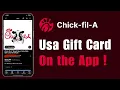 How To Use Gift Card On Chick Fil a App 2024