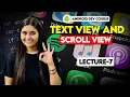 7 Text View and Scroll View Android Tutorials in Hindi Java and Kotlin