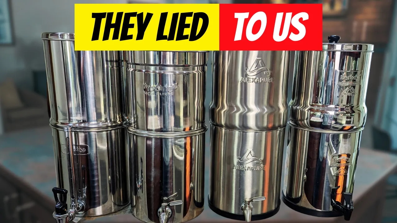 The SCAM Water Filter Brands Don’t Want You to Know