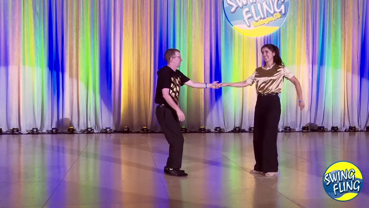 Swing Fling 2024 ProAm Spotlight Stephen Barnes with Alex Raposo