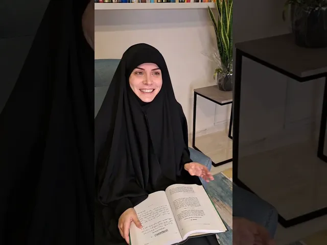 ⁣عندما سجلنا الحلقة مع سحر بالاستوديو لم تكن ترتدي العباءة الزينبية بعد!