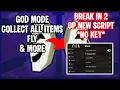 Lagu Break In 2 Story Script *NO KEY* | God Mode, Collect All Items, Fly, Teleports \u0026 More | Mobile \u0026 PC