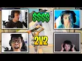PETERBOT BUCKE VS CLIX ASIANJEFF In 2V2 ZONEWARS Wager