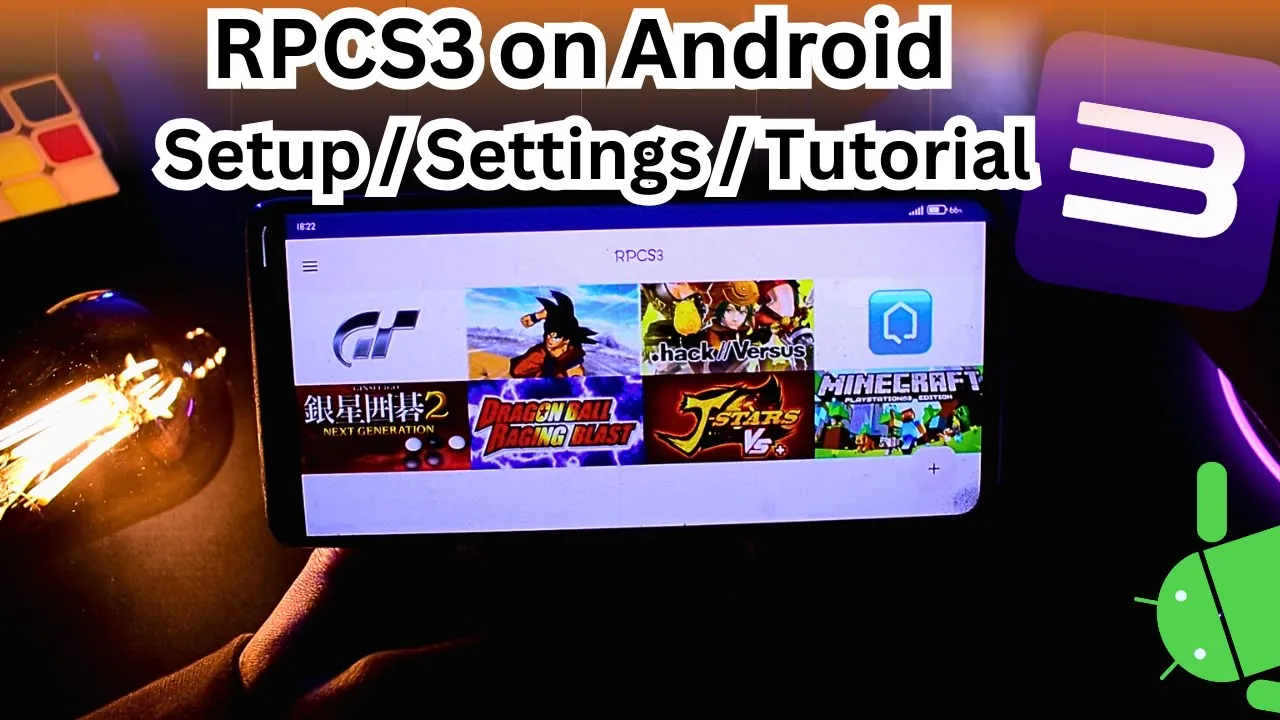 RPCS3- Playstation 3 Emulator android Setup Guide / Settings / Tutorial