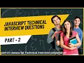 Top 15 Javascript Interview Questions Part 2 Javascript Sample Interview Question For Beginners