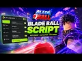 New Best Blade Ball Script in 2026 NOKEY Auto Parry Anti Curve Semi Immortal More Roblox