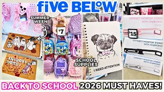 Five Below Shop With Me NEW July 2026 Finds Back to School Summerween More