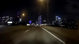 Schuylkill Expressway Westbound at Midnight