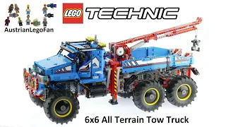 Lego Technic 42070 6x6 All Terrain Tow Truck - Lego Speed Build Review
