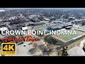 Crown Point Indiana from Above A City Balancing Tradition and Suburban Momentum