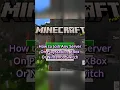 Join ANY Java Server from Bedrock Xbox PlayStation Switch
