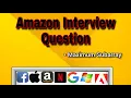 53 Maximum Subarray leetCode Amazon interview question google interview question