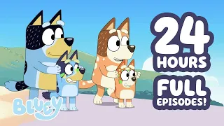 LIVE 24 HOURS Bluey Episodes in Best Bluey Adventures 18 FULL EPISODES Bluey