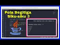 Membuat Pola Segitiga Siku-siku dengan Bintang Bagian 3 Java