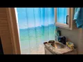 NEW RV SHOWER CURTAIN adj to fit
