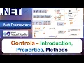 Controls Toolbox Controls Introduction Properties Methods VB Net