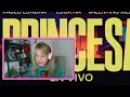 REACCIÓN A PRINCESA EN VIVO DE PAULO LONDRA, LUCK RA Y VALENTINO MERLO