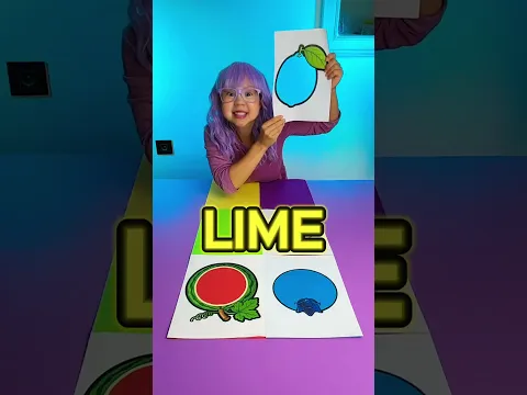 Red or Green? 🍓🥝 Match the Fruit to Its Color!
